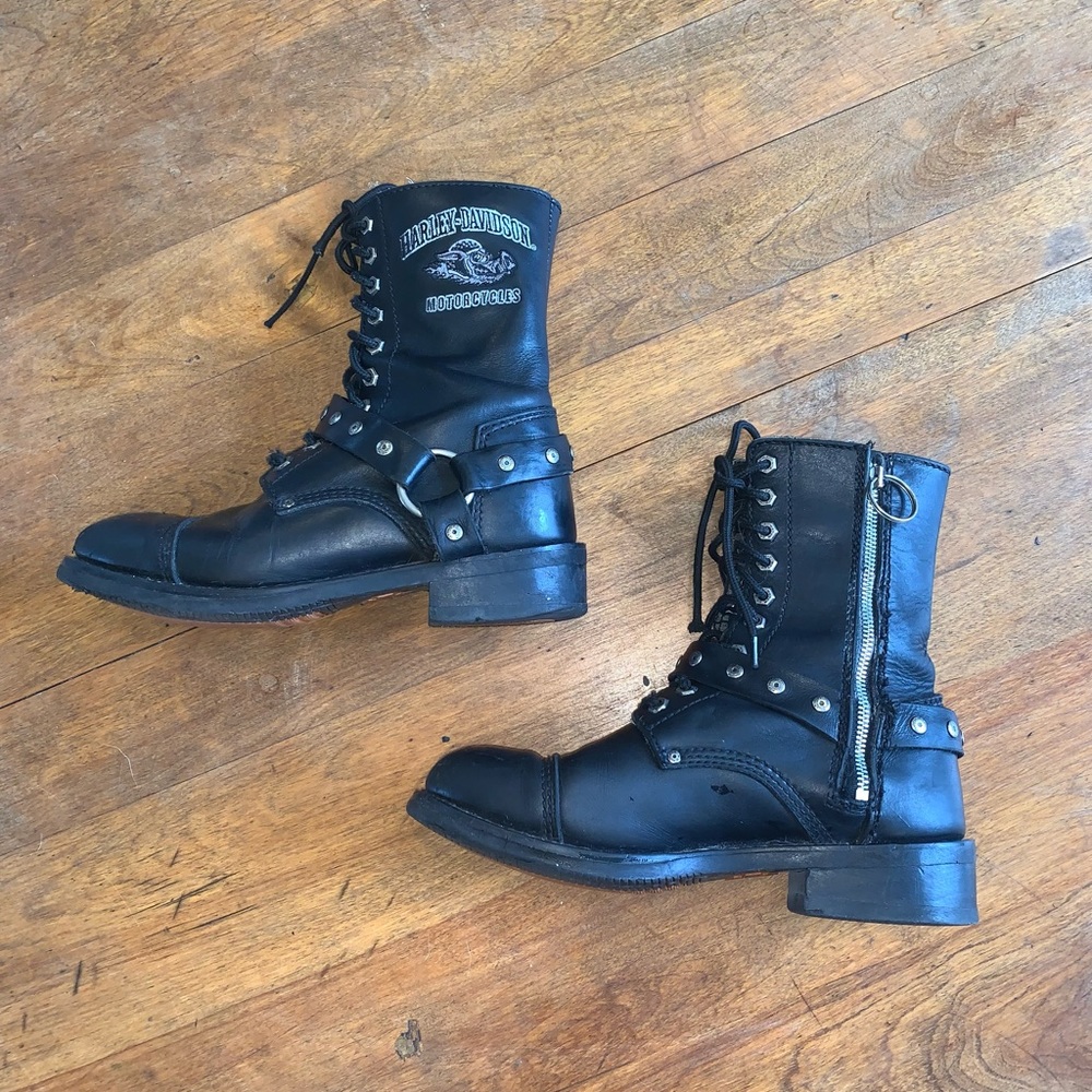 Mens size 9.5 Harley Davidson Motorcycle boots!